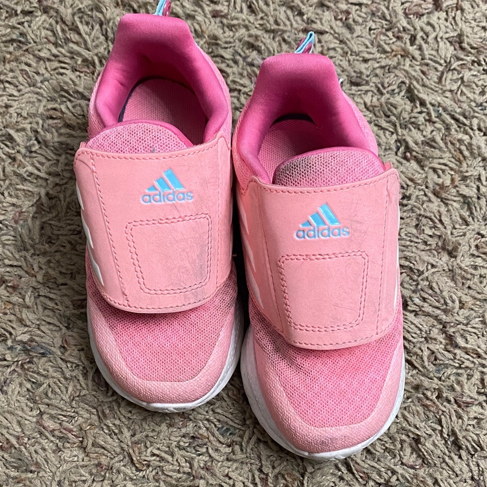 Adidas Toddler size 9 Pink Sneakers